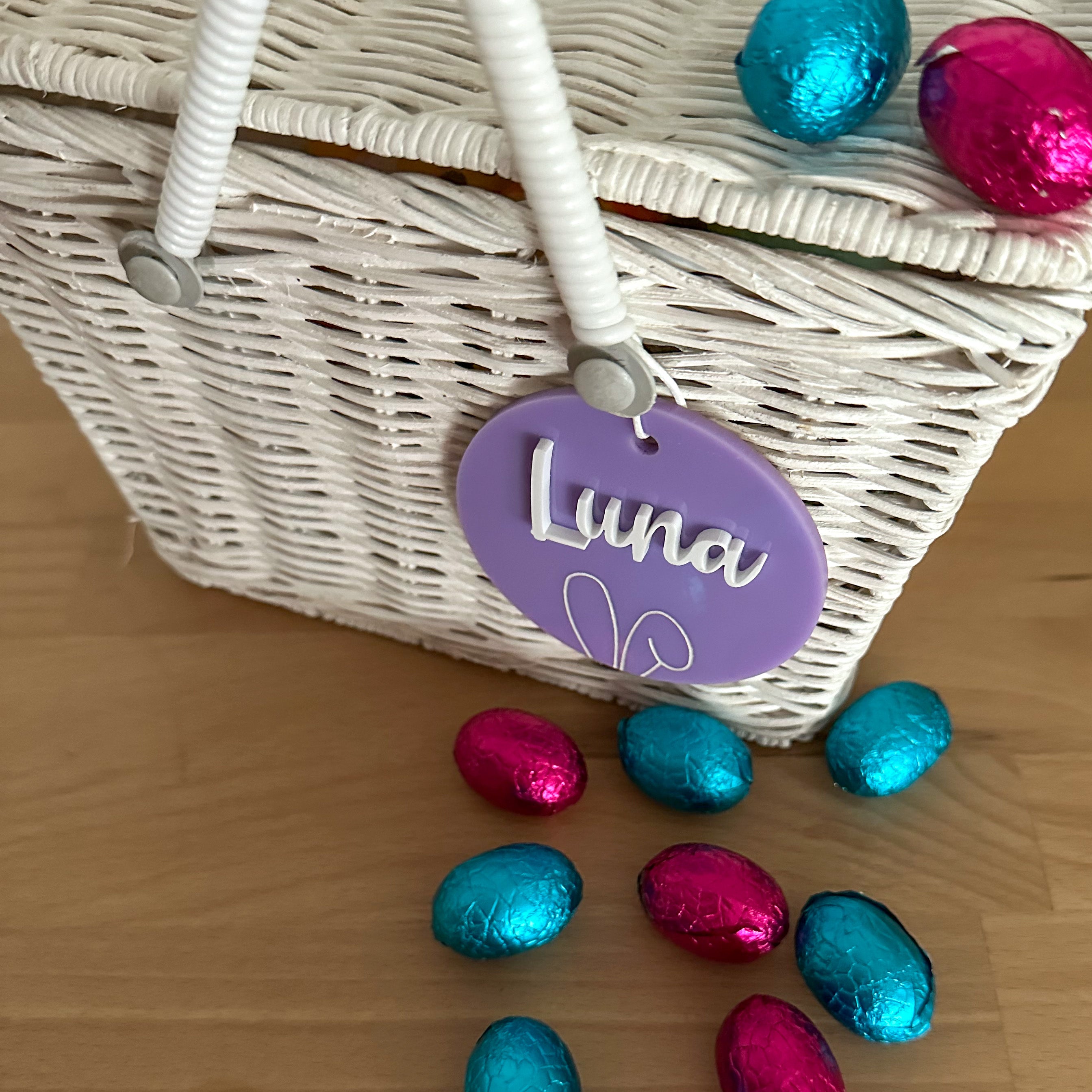 Personalised Bunny Ear Tag