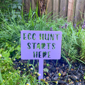 Egg Hunt Easter Sign